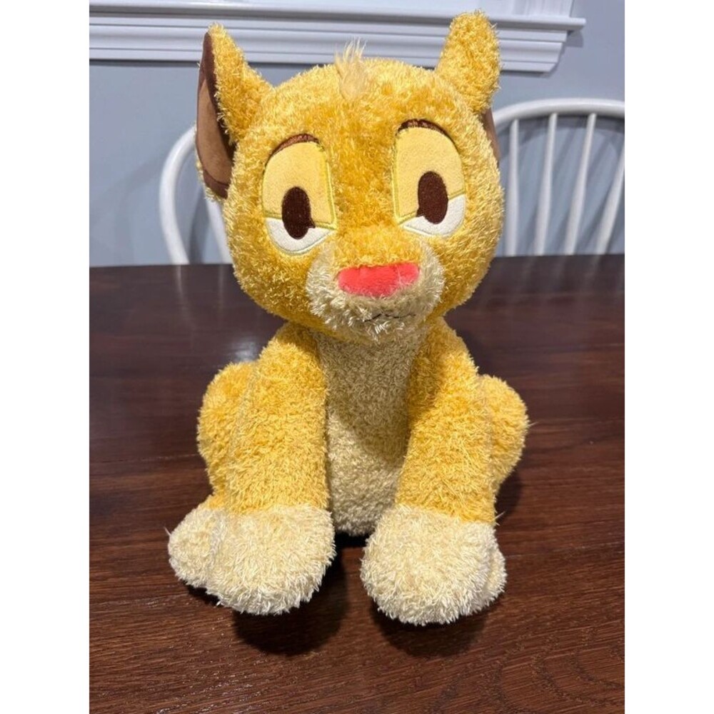 Disney Simba Weighted Plush Toy – The Lion King – 14 Inch